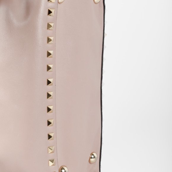 Valentino Garavani Small Rockstud Mauve Tote Bag - Picture 5 of 13